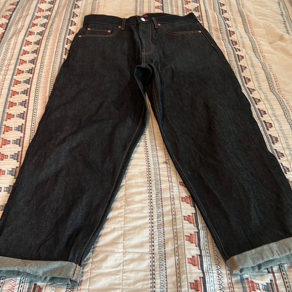 Rare Supreme x Levi's Black Star Denim Jeans